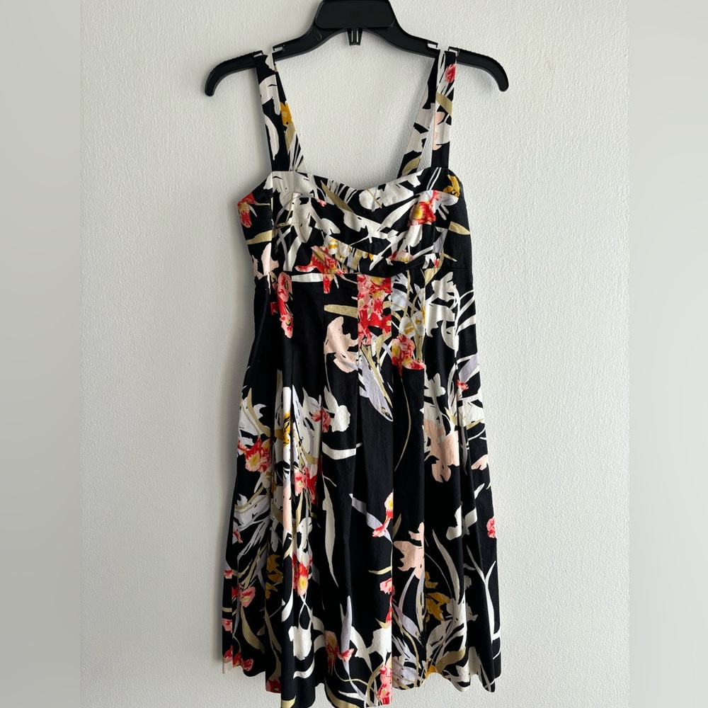 Floral Print Midi Dress